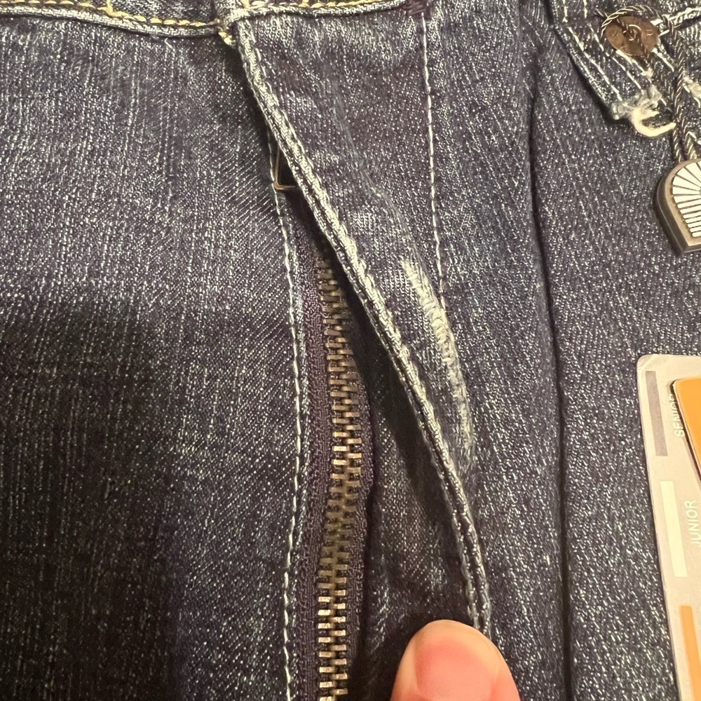 NWT Men's Akademiks Jeanius Level Signature 38x32 Jeans 10" Boot Cut🔥🔥(D3) - Picture 11 of 14